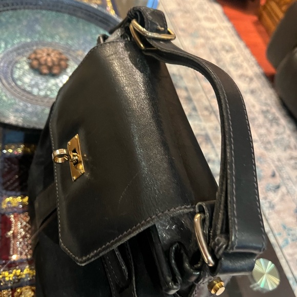 Authentic Gucci 1950s/60s Rare Suede Satchel - Picture 13 of 13